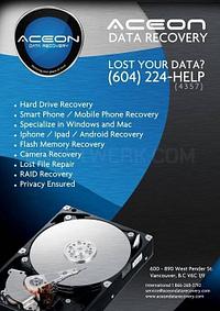 Aceon Data Recovery Downtown Calgary - 