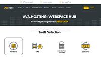 AVA.HOSTING: WEBSPACE HUB - 