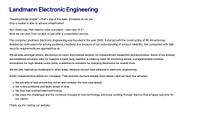Landmann Electronic Engineering - 