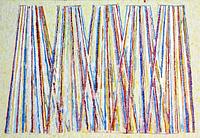 Draped Color Lines - (Size 145 cm x 95 cm) - draped-color-lines_1615212122.jpg