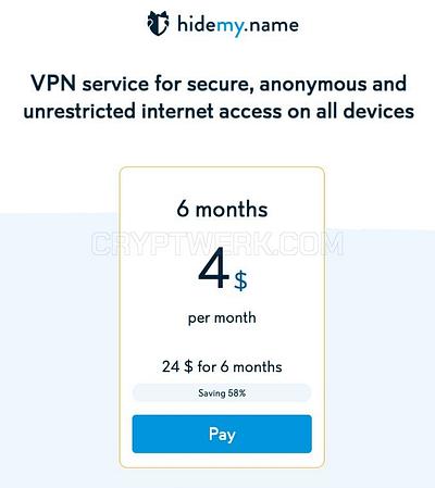 6 months VPN