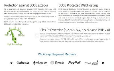 DDos Protected Hosting