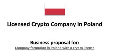 Get a Crypto License Poland
