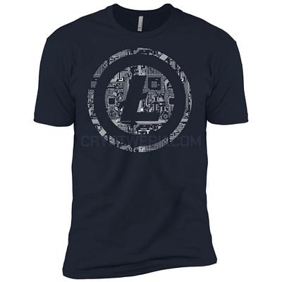 Litecoin Motherboard – Premium Short Sleeve T-Shirt