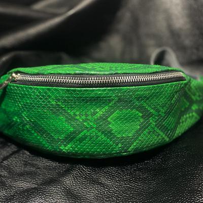 Waist bag - Python leather