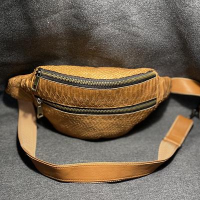 Waist Bag - Python Leather