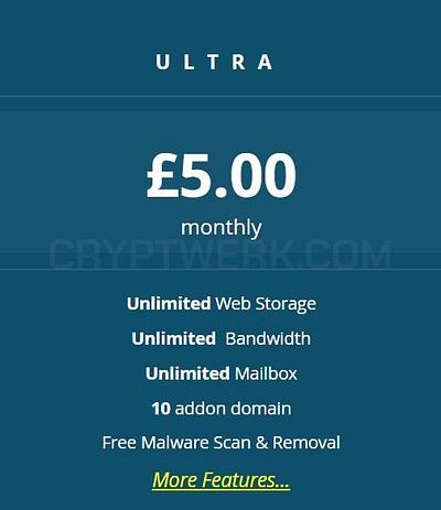 Website Hosting - Ultra